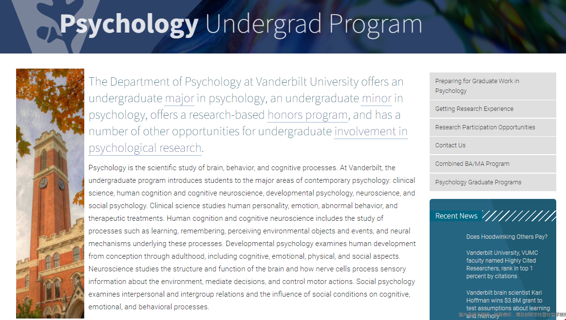 范德堡大學(xué)本科心理學(xué)項(xiàng)目.png