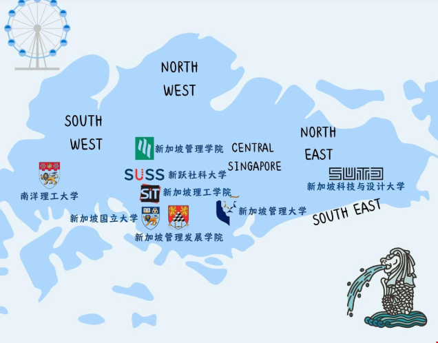 新加坡大學地理分布.png 新加坡大學地理分布.png