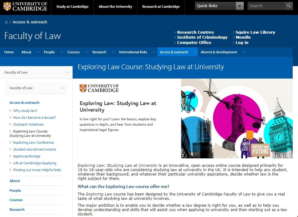 劍橋大學(xué)推出適合高中生的法學(xué)課程.png