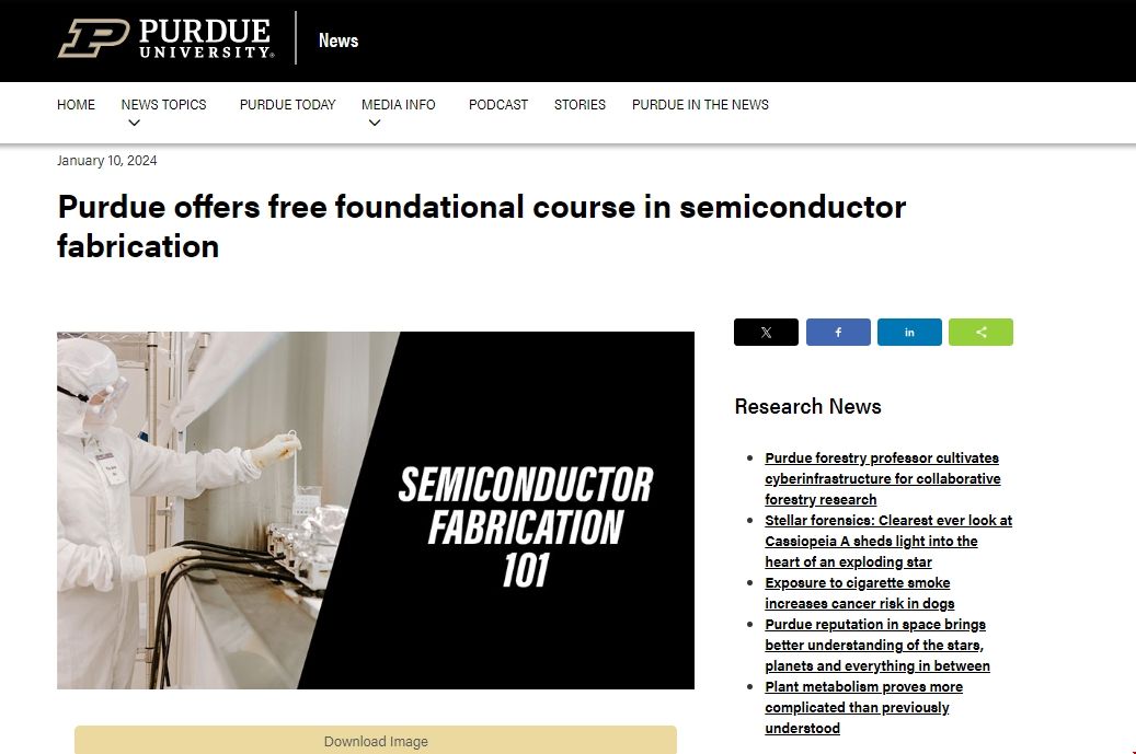 普渡大學免費提供在線半導(dǎo)體課程.png 普渡大學免費提供在線半導(dǎo)體課程.png