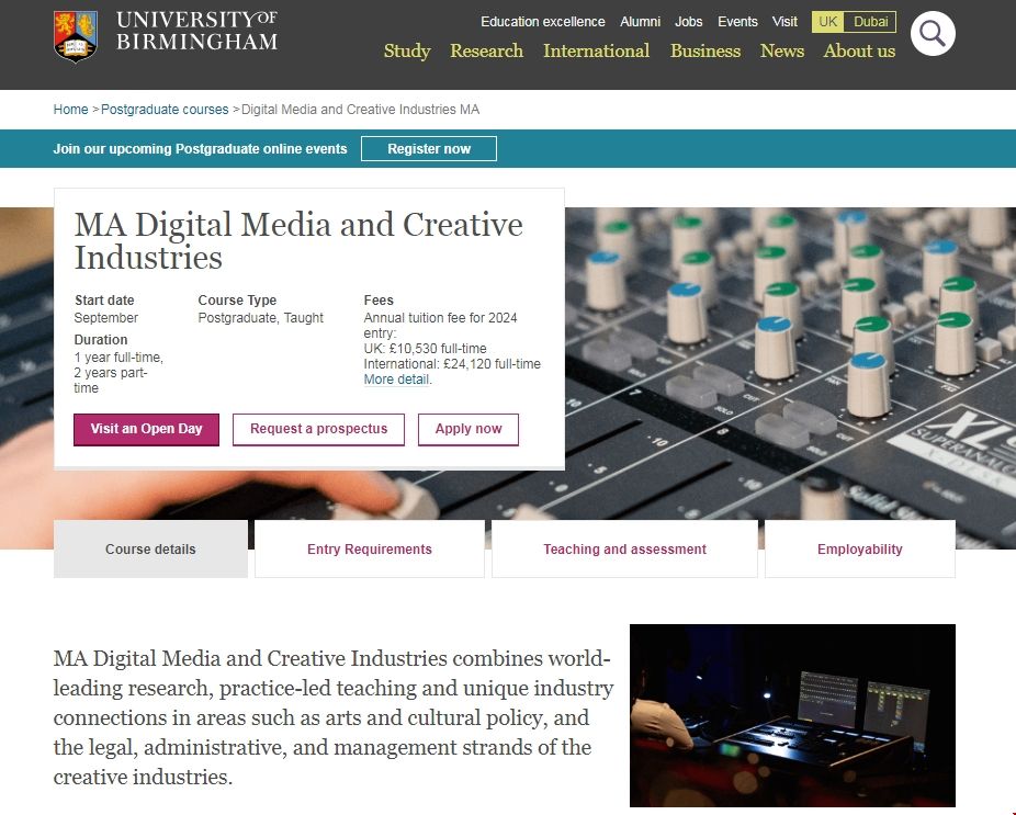 伯明翰大學推出數字媒體與創(chuàng)意產業(yè)碩士.png