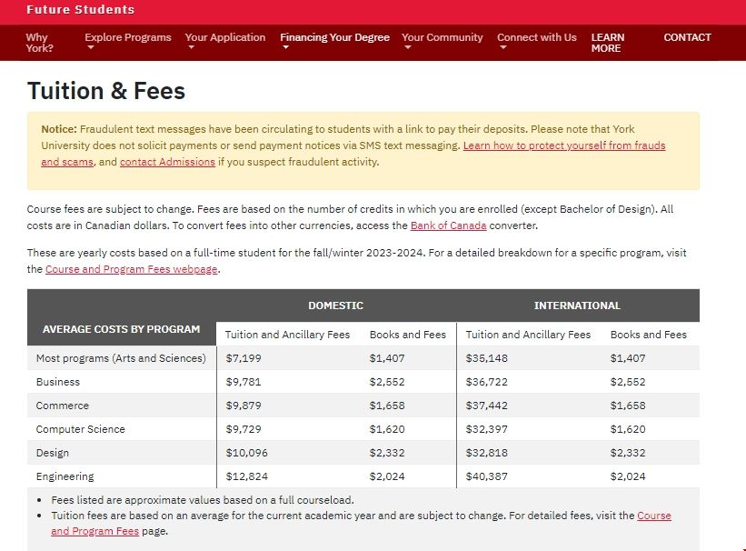 約克大學本科一年學費.png 約克大學本科一年學費.png