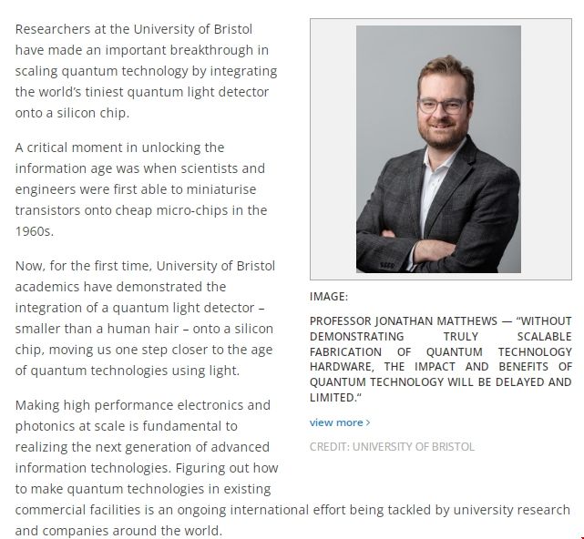 布里斯托大學開發出史上最小量子光探測器.png