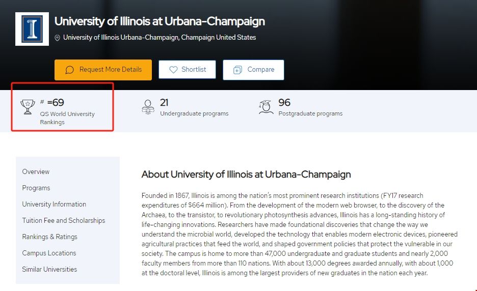 伊利諾伊大學香檳分校qs最新排名.png 伊利諾伊大學香檳分校qs最新排名.png